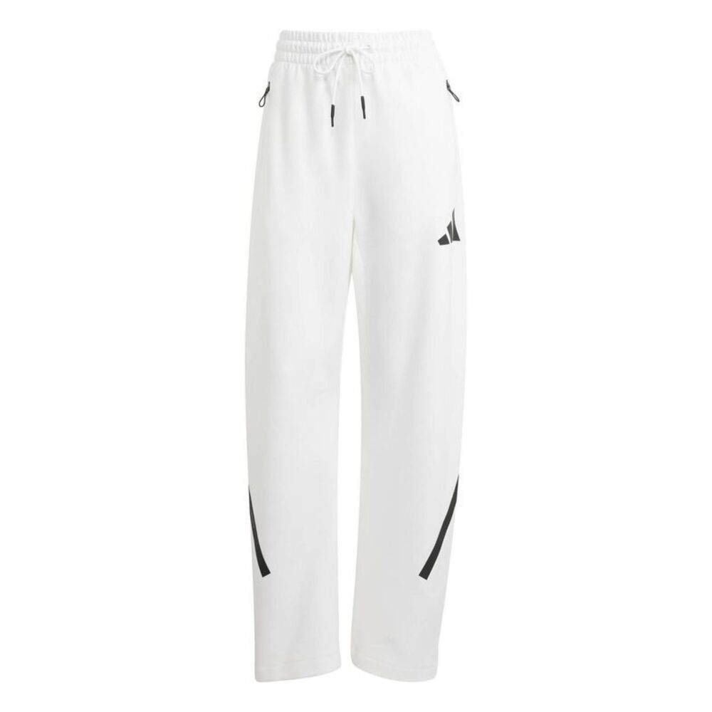 Adidas Womens/Ladies Z.N.E. Relaxed Fit Sweatpants / White